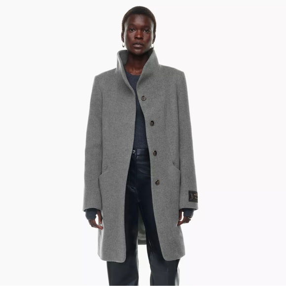 Aritzia Jackets & Blazers - Aritzia Cocoon Coat - Dark Grey